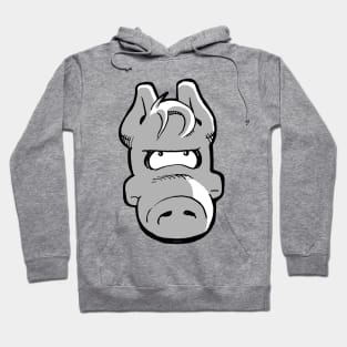 Cerebus Head Hoodie